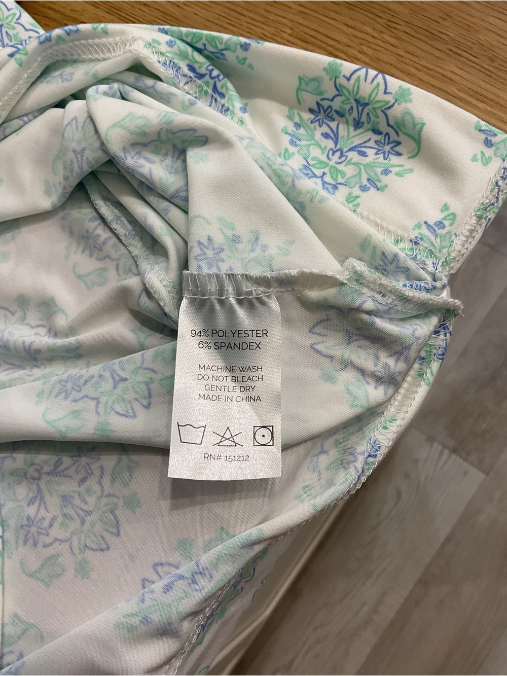 Mary Square Pajama Set - Picture 3 of 3